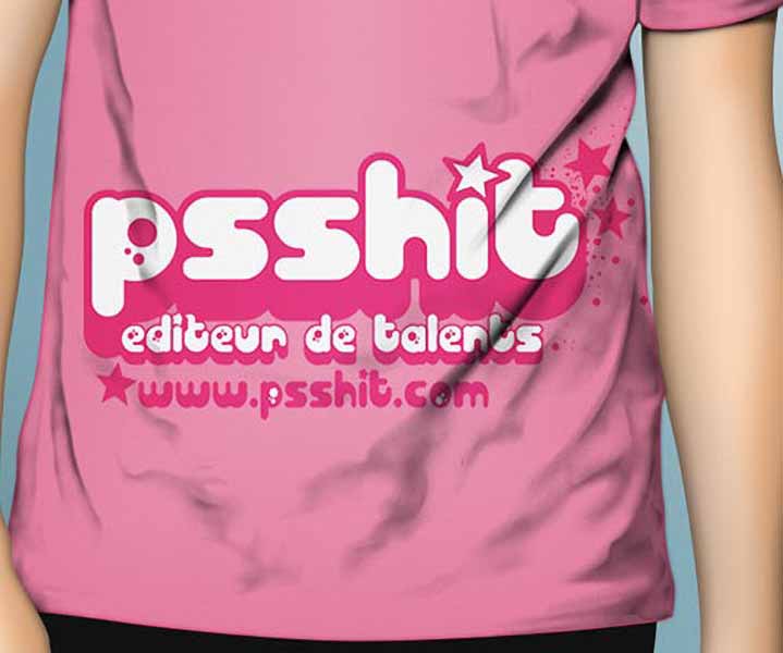 Création de logo pour une maison d'éditions PSSHIT - Éditeur de talent