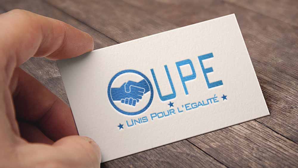 Création de Logo pas Cher pour un Partie Politique Création de logo pour un partie politique Le partie politique UPE en Guadeloupe