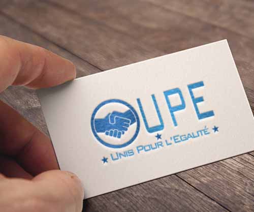Création de Logo pas Cher pour un Partie Politique - Création de logo pour un partie politique Le partie politique UPE en Guadeloupe