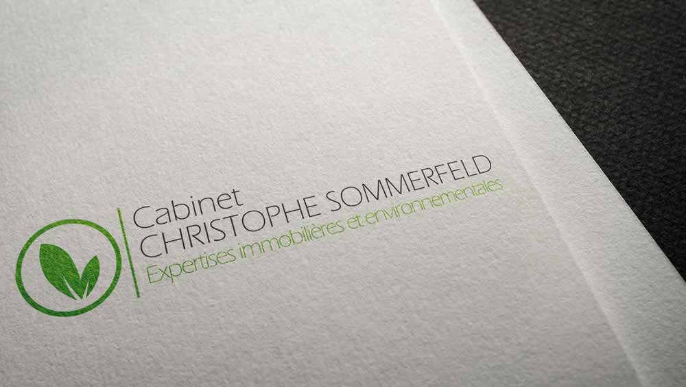 Création de Logo Pas Cher pour un Expert en Immobilier Création de logo pour un expert en immobilier Agent immobilier Christophe Sommerfeld