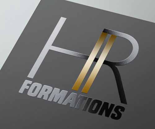 Création de logo pour formations dans la restauration HR Formations