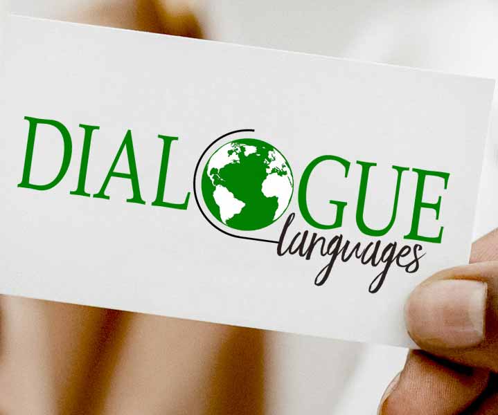Refonte de Logo Pas Cher Pour une École de Cours de Langues - Refonte de logo pour une école de cours de langages Logo de l'École Dialogue Languages
