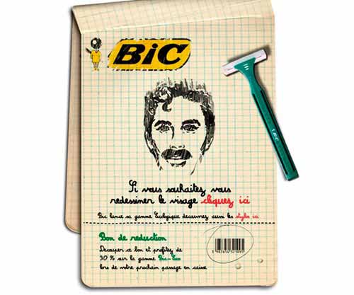 Newsletter pour Bic Bio - Newsletter pour Bic Bio Projet pour la marque de stylo
