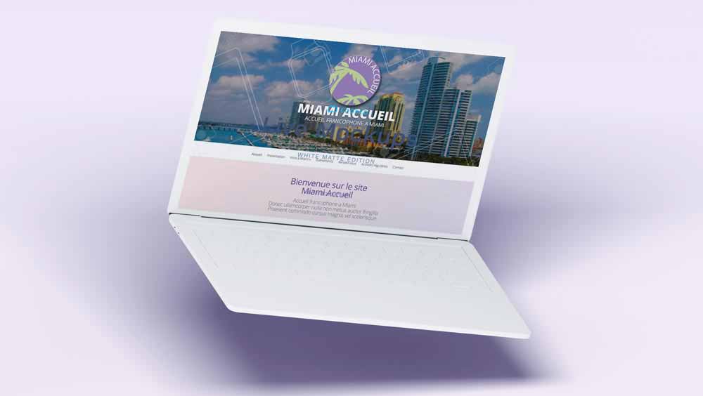 Création de Site Pas Cher pour une Association Création de site internet par cher pour une association Miami Accueil