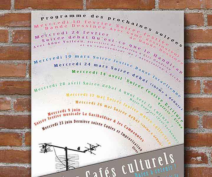 Affiche pour le Secours Catholique Format A3