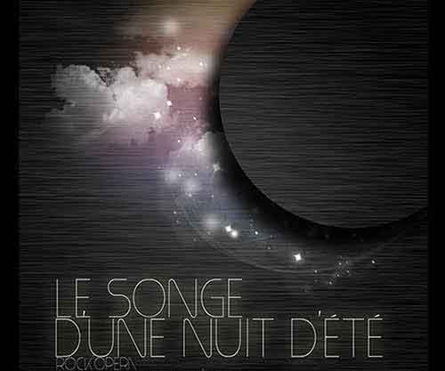 Affiche pour une pièce de théâtre Le Songe d'une nuit d'été