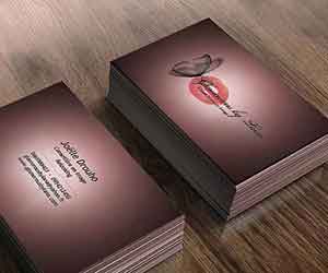 Carte de visite Agence de Coaching en Image - Carte de visite Agence de Coaching en Image Agence Glamorous by Lana