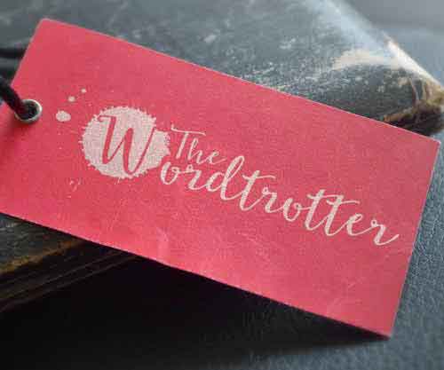 Création de logo pour une blogueuse et auteur de récits de voyages Blog The Wordtrotter