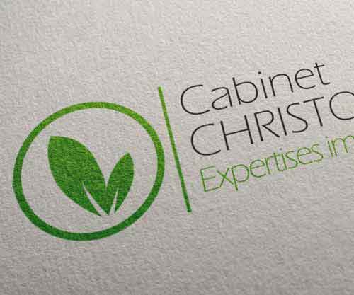 Création de Logo Pas Cher pour un Expert en Immobilier - Création de logo pour un expert en immobilier Agent immobilier Christophe Sommerfeld