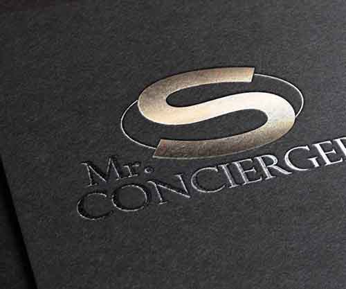 Création de logo pour un service de conciergerie et hôtellerie Prestations de service en hôtellerie, conciergeries et hôtel