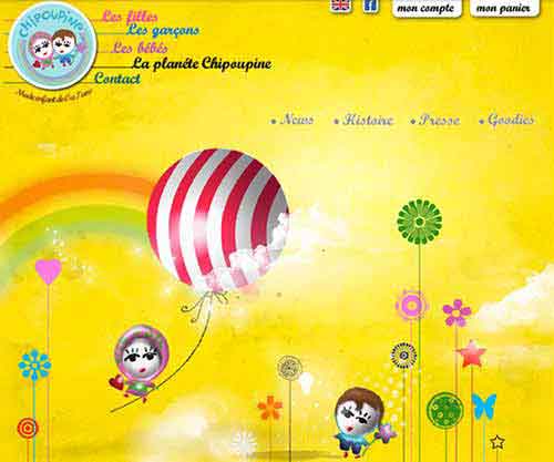 Site Chipoupine Vente de vêtements pour enfants