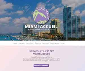 Création de Site Pas Cher pour une Association - Création de site internet par cher pour une association Miami Accueil