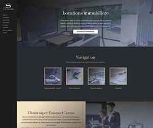 Création de site internet pour un service de conciergerie et hôtellerie Services d'offres regroupant plusieurs activités comme la restauration, les hôtels ou les services d'hôtes