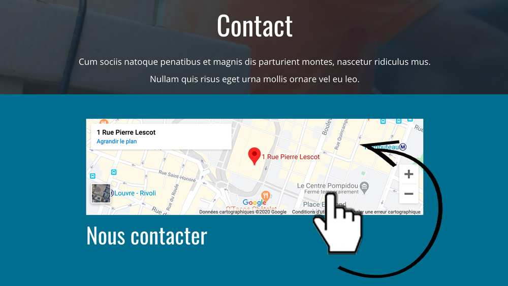 Option  Google Maps et plan cliquable sur votre site internet Plans interactifs et cartes cliquables