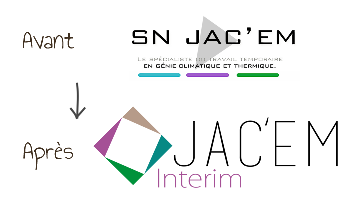 Refonte de logo pour une agence d’intérim