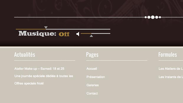 Insertion d’un lecteur de musique audio