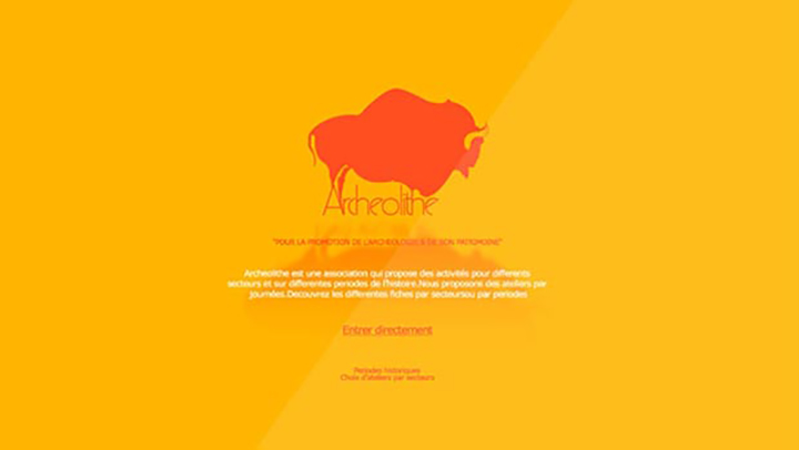 Page introduction d'un site internet