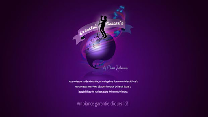 Page introduction d'un site internet